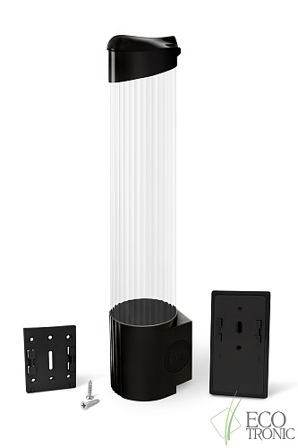 Держатель для стаканов "На шурупах" черный Держатель для стаканов "На шурупах" черный